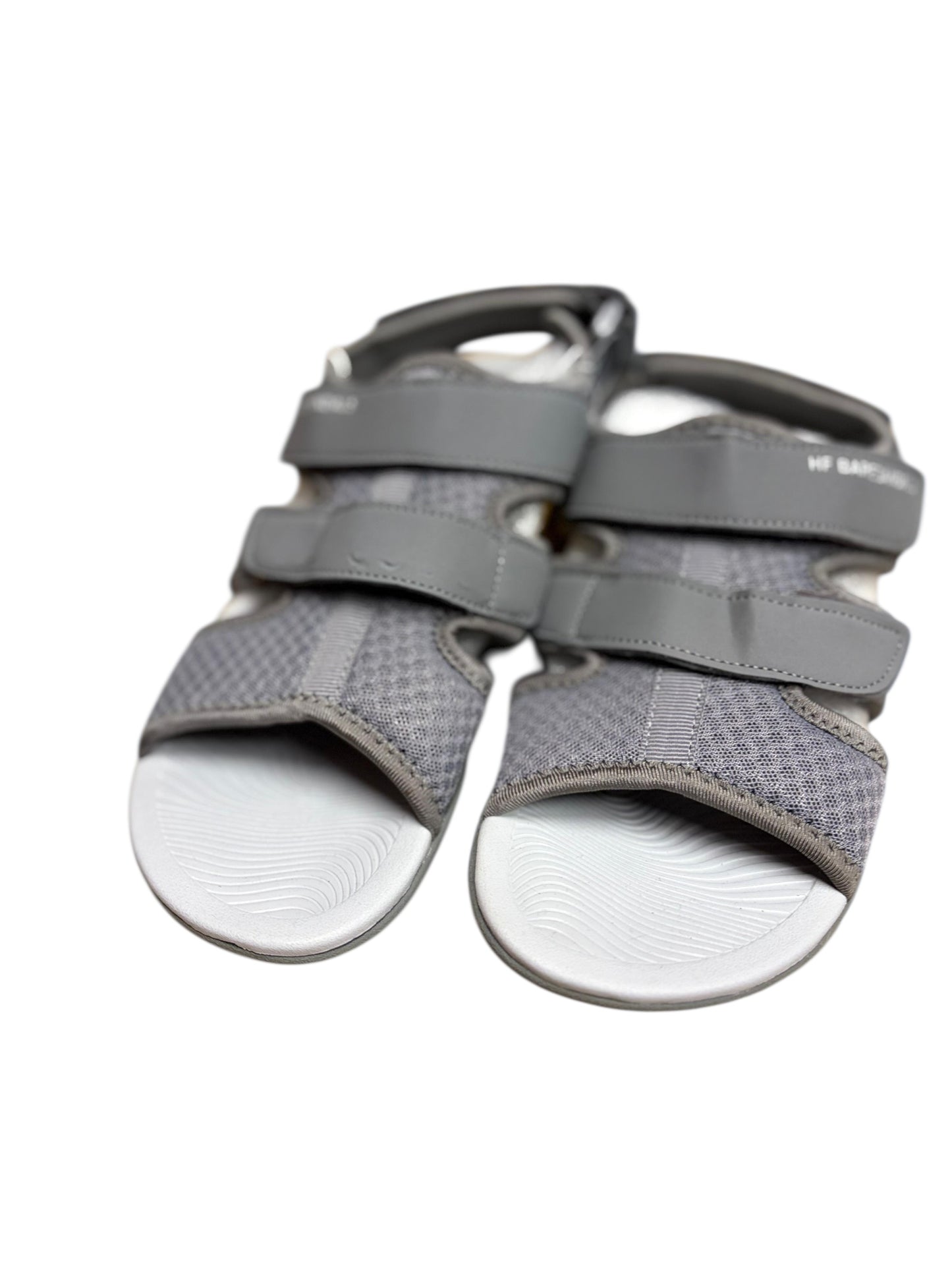 Baresandals grey nwt
