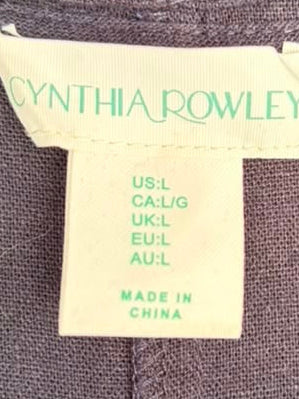 Cynthia Rowley black maxi dress
