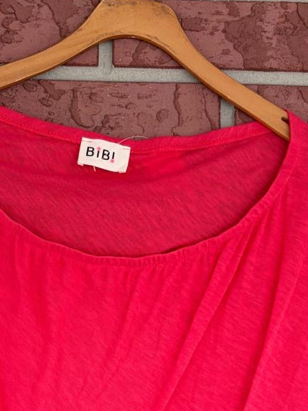 BiBi Hot Pink Shaw top