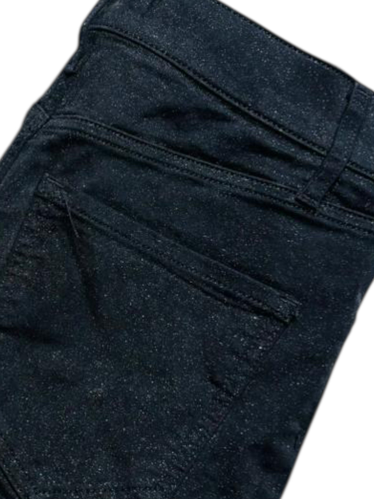 Express Black Glitter Jeans