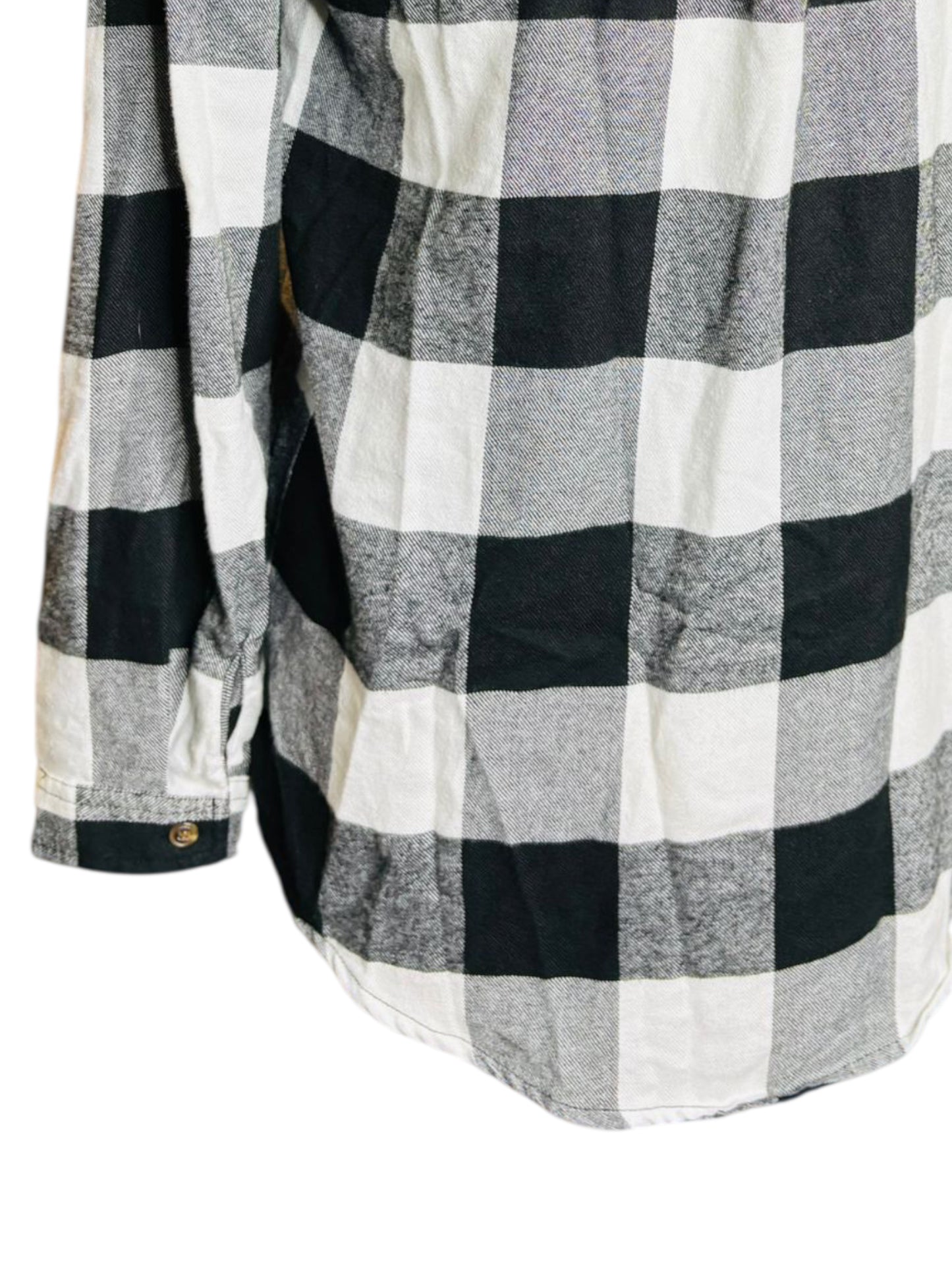 Pink rosé buffalo checkered flannel