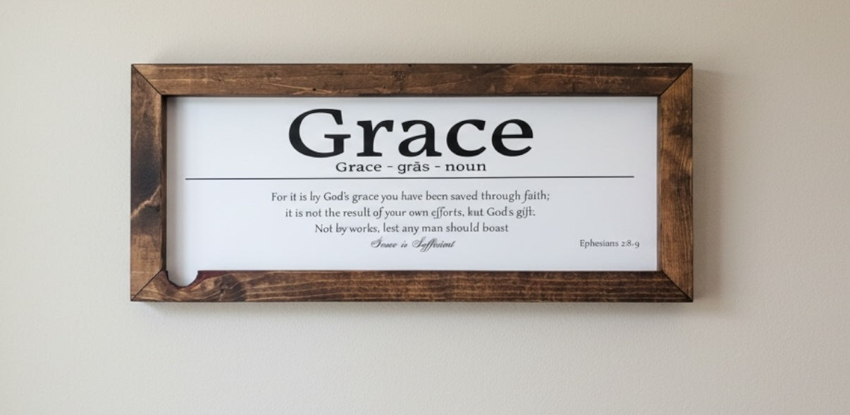 Grace Sign wall decor