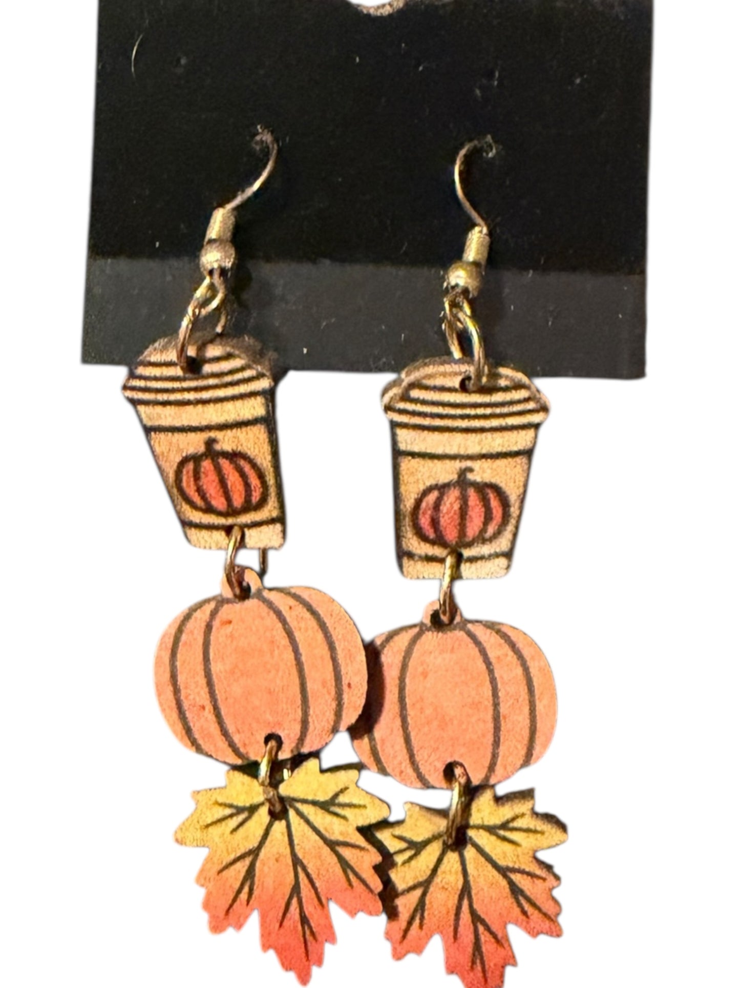 Pumpkin earrings