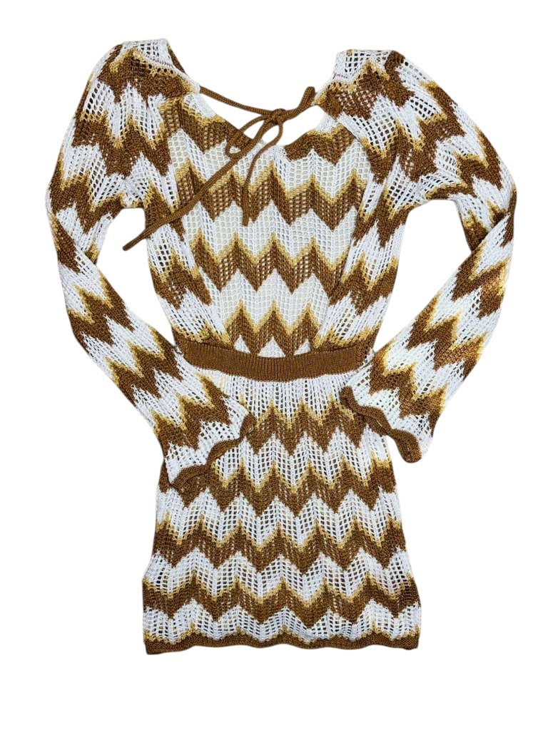 Tan cover up Dress