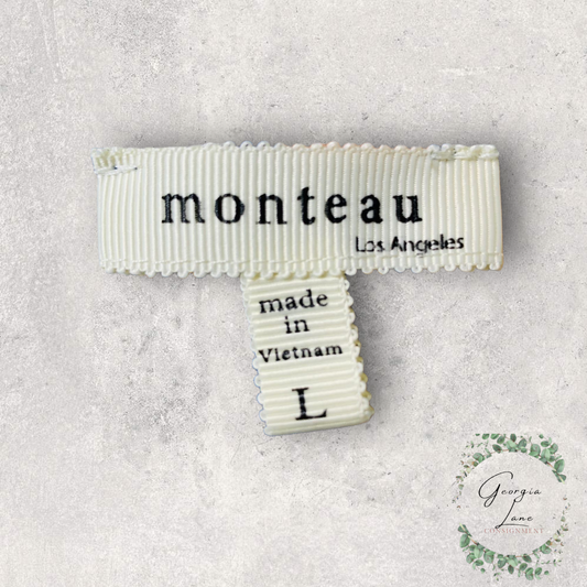 Monteau crop puff sleeve top