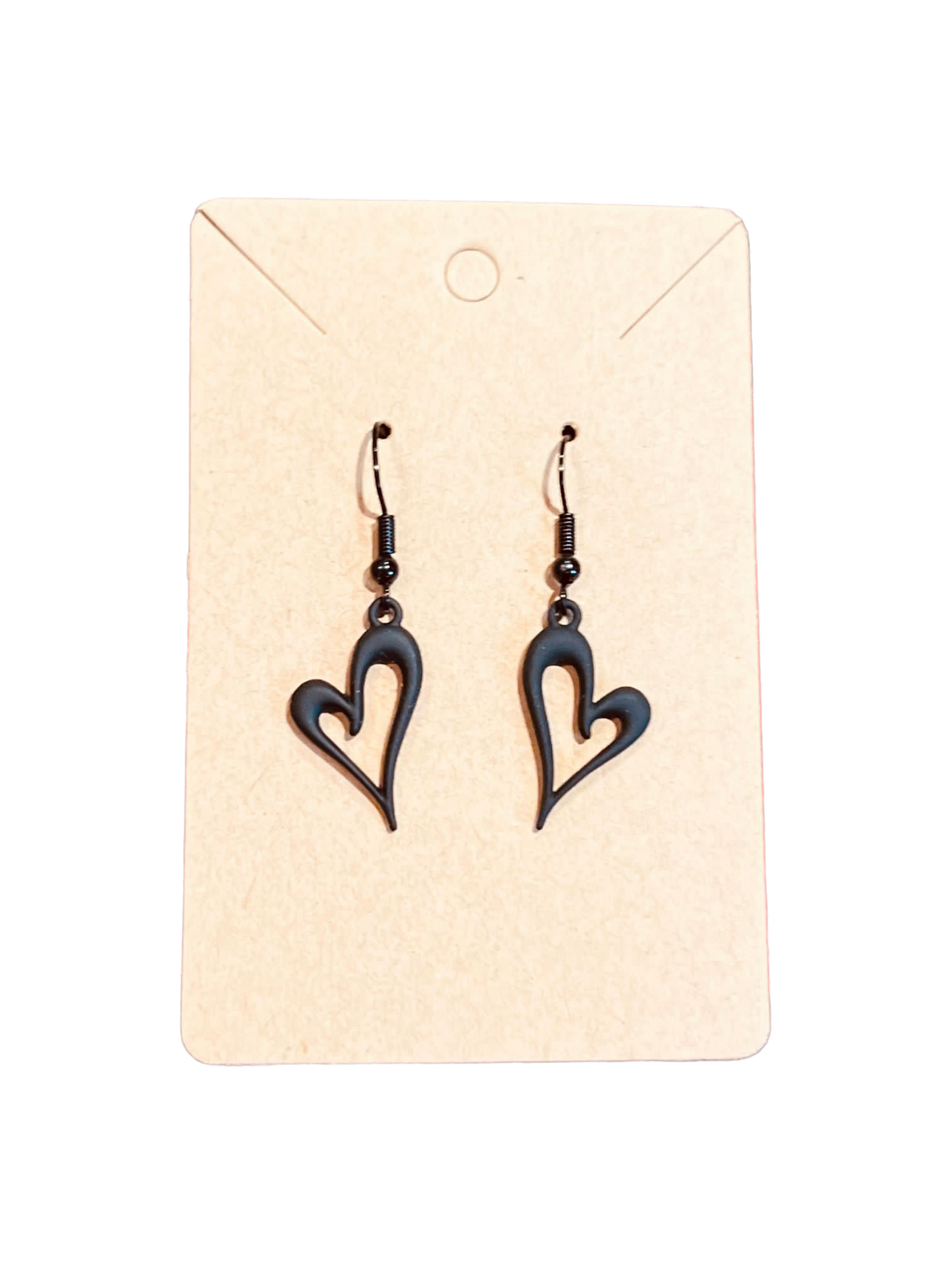 Heart break earrings