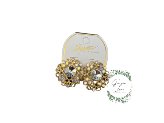 Diamond Shine Dazzle Earrings