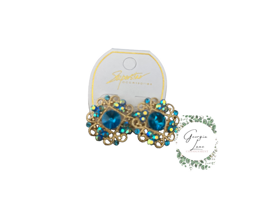 Sky’s Blue Dazzle Earrings