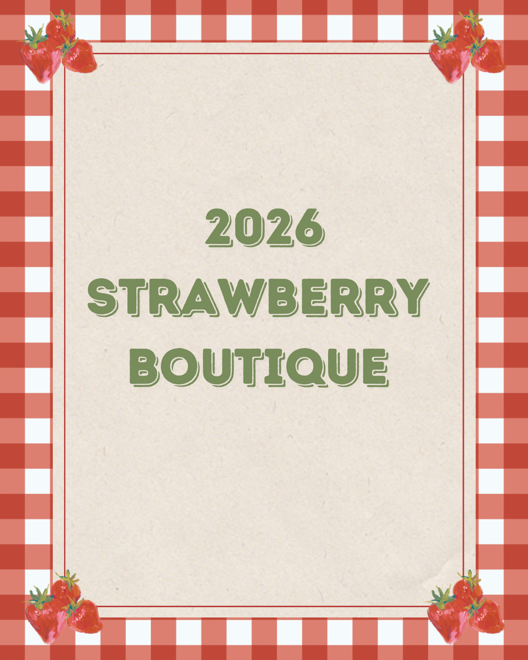 2026 Strawberry  Boutique