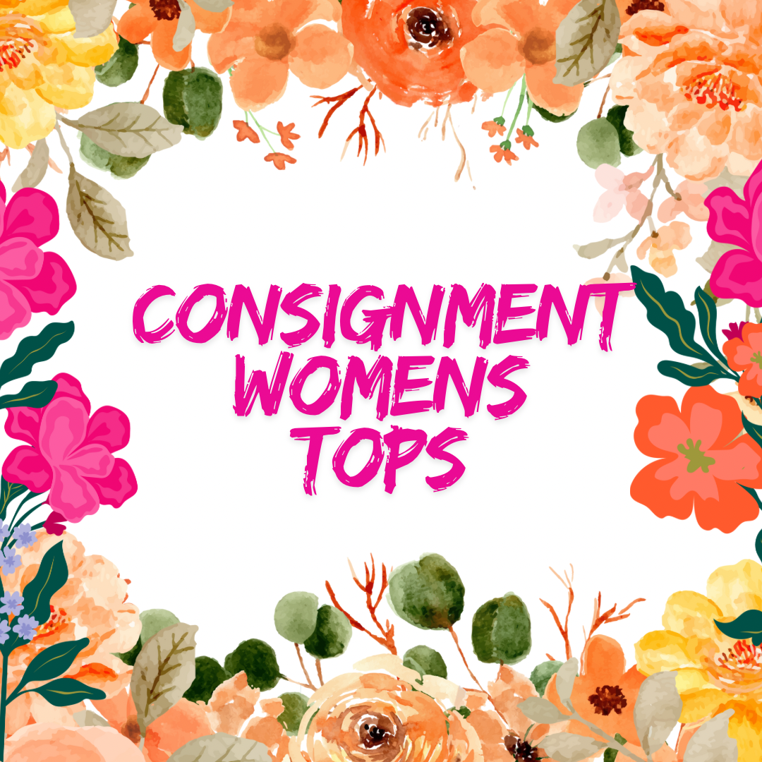Consignment womens tops
