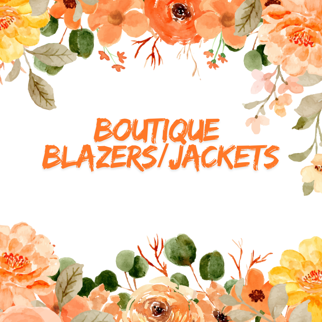 Boutique Blazers/Jackets