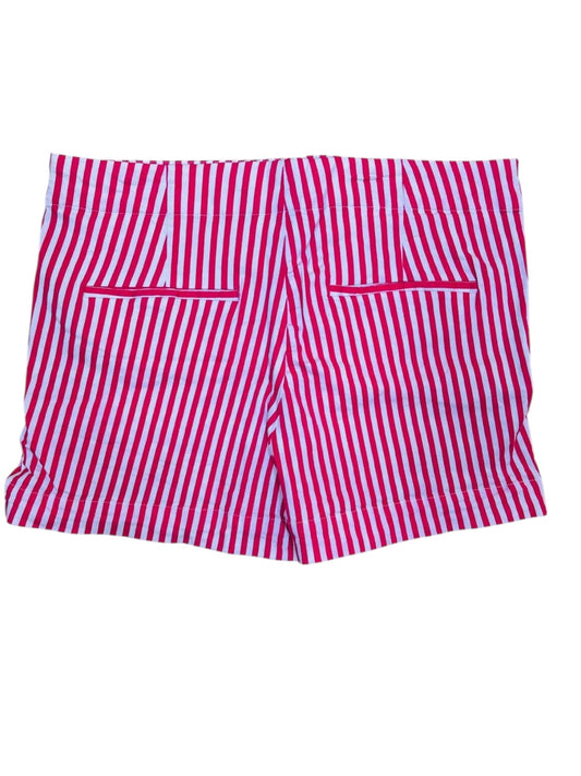 Pink Love striped shorts