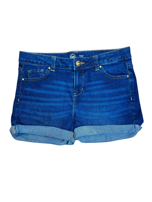 Blue nation denim short