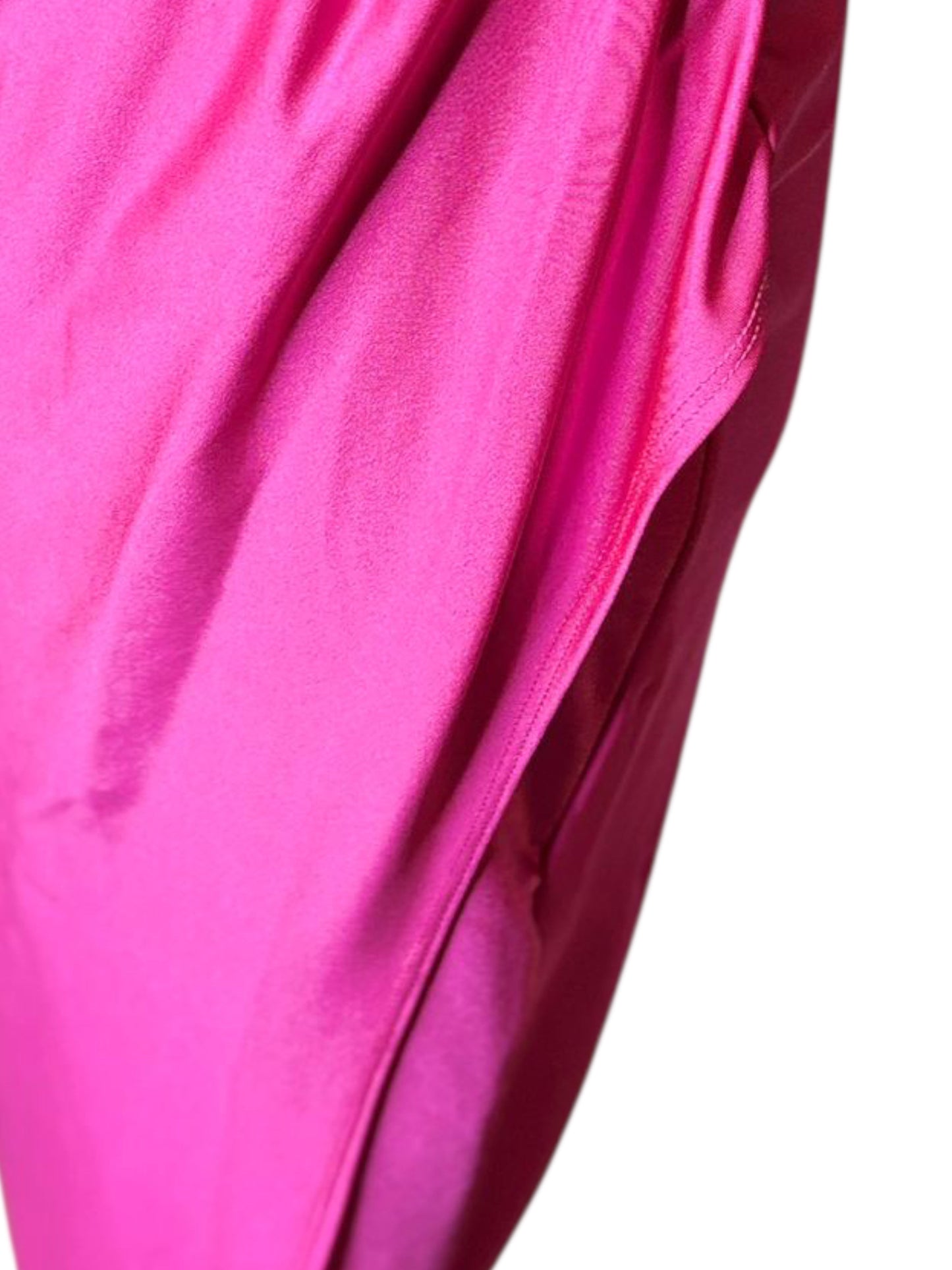 Windsor hot pink high slit dress
