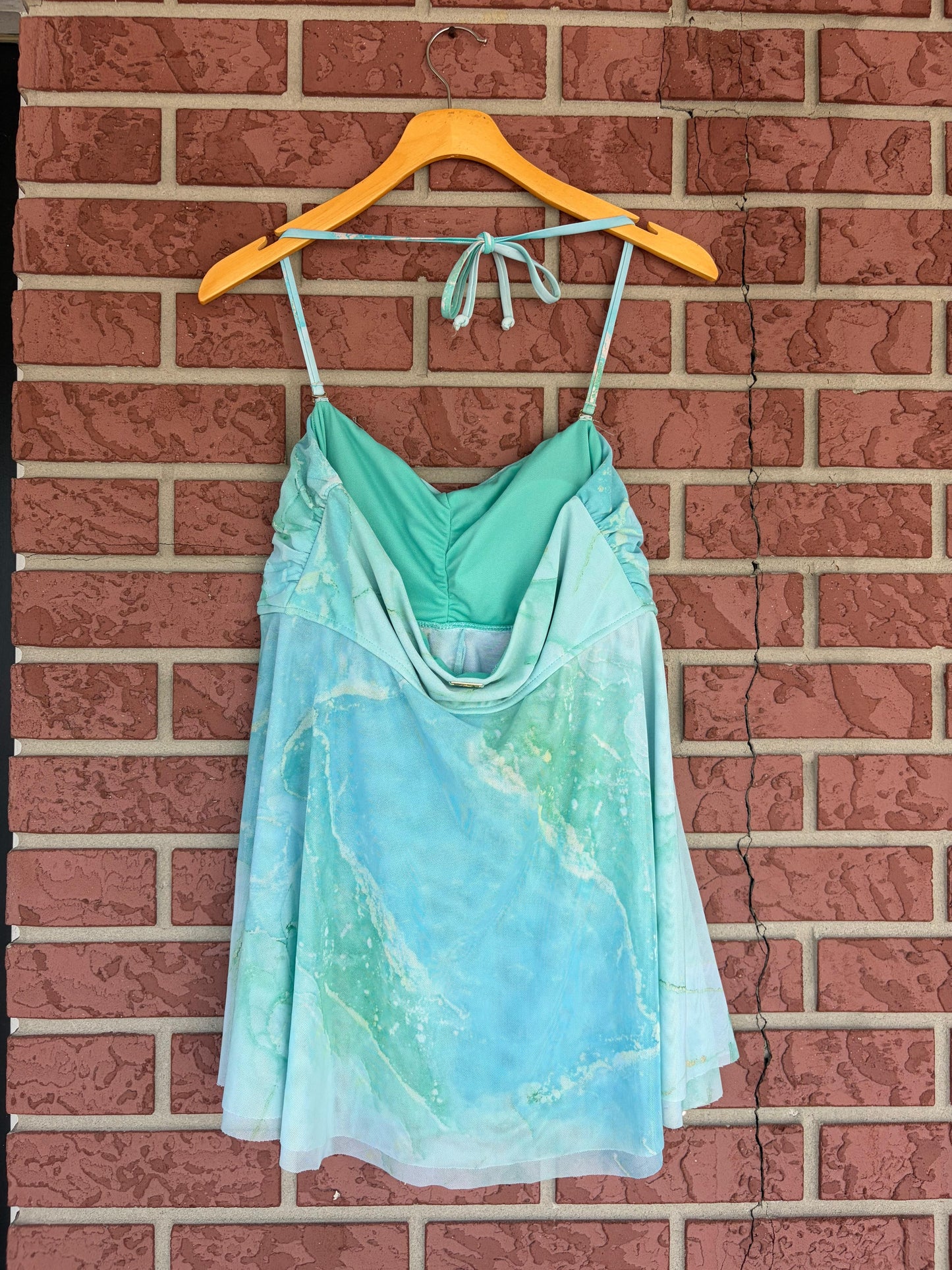 61141 YBL Teal Top