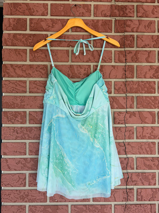 61141 YBL Teal Top