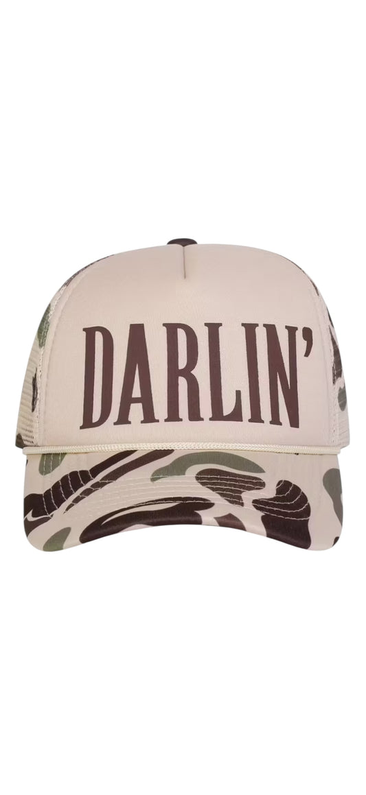 Darlin camo hat