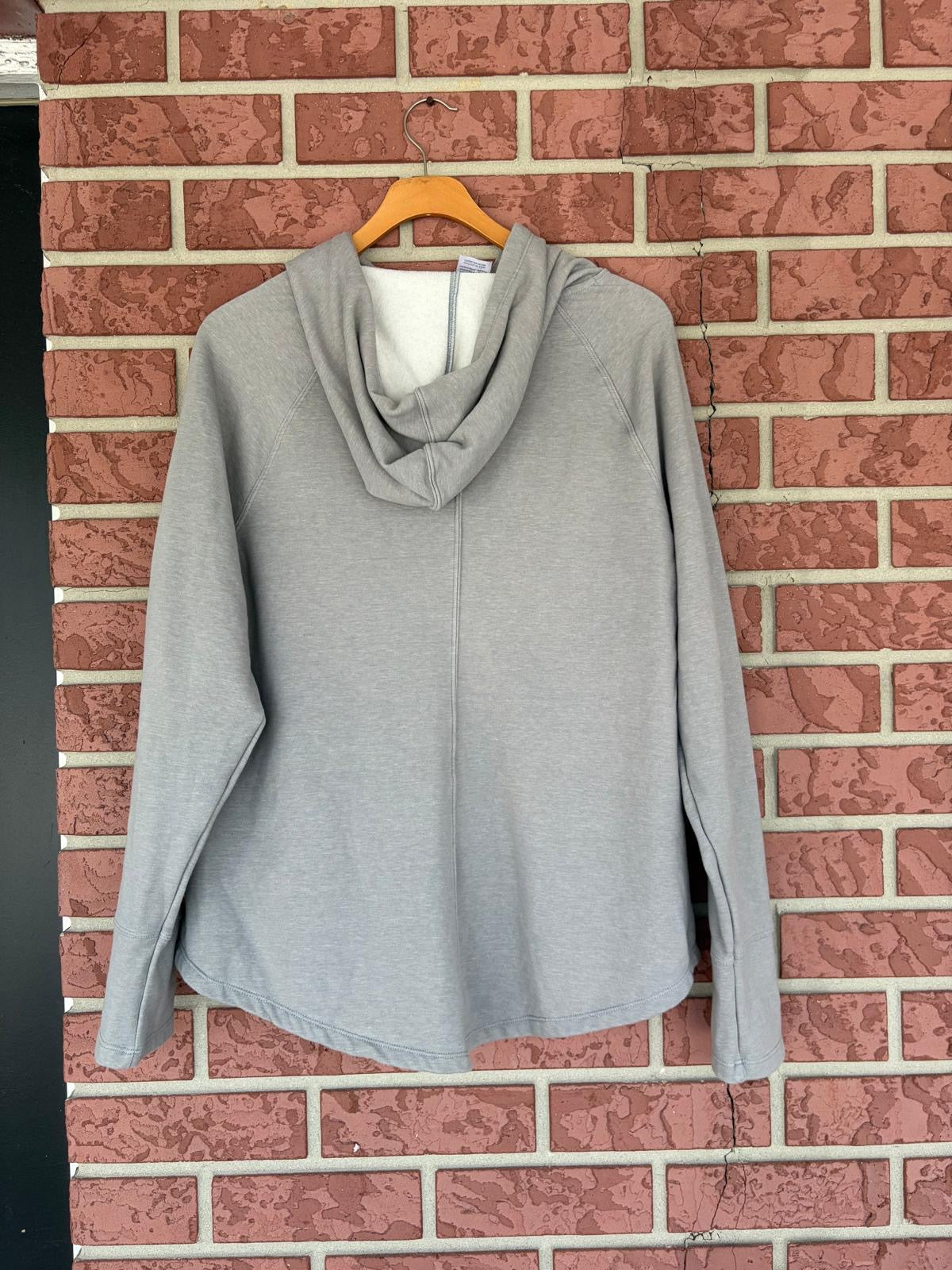 Athletic grey hoodie