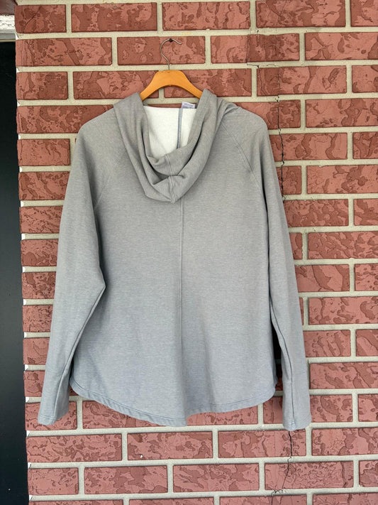 Athletic grey hoodie