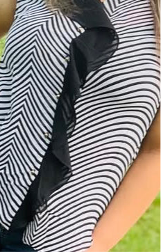 Zebra set blouse
