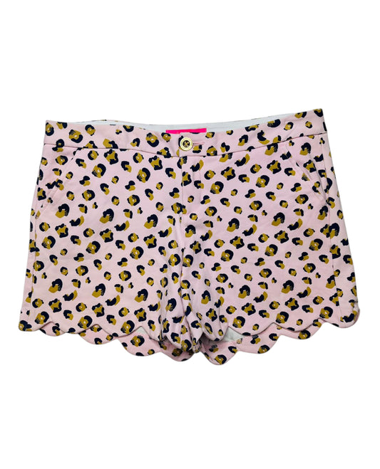 Lilly Pulitzer cheetah shorts pink