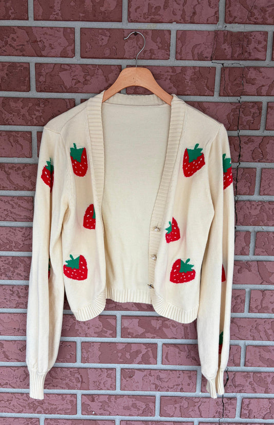 8352 Strawberry Cardigan