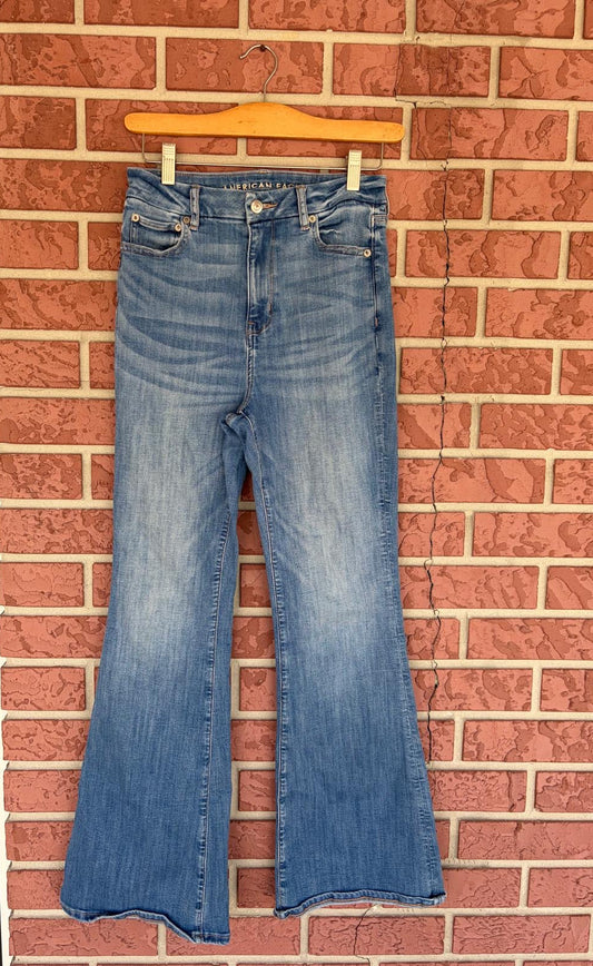 American Eagle Medium Wash Flare Jeans