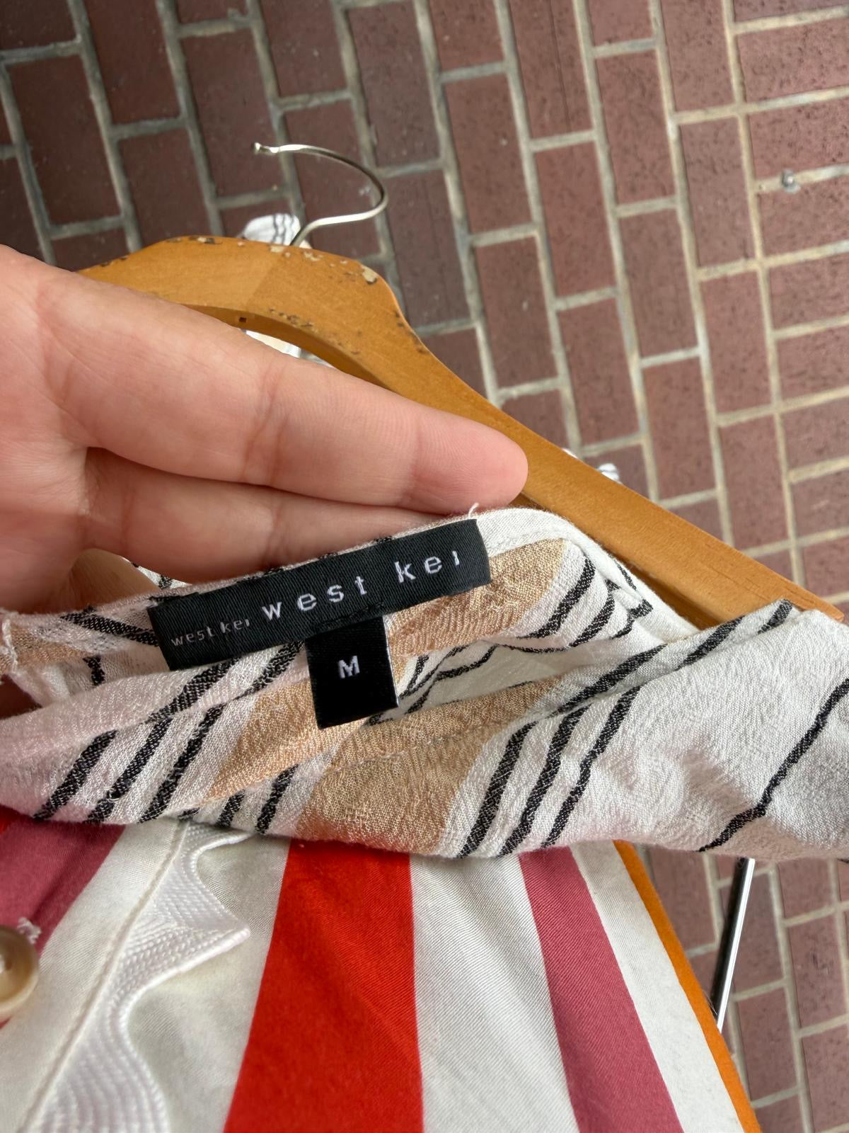 West Kei stripped top