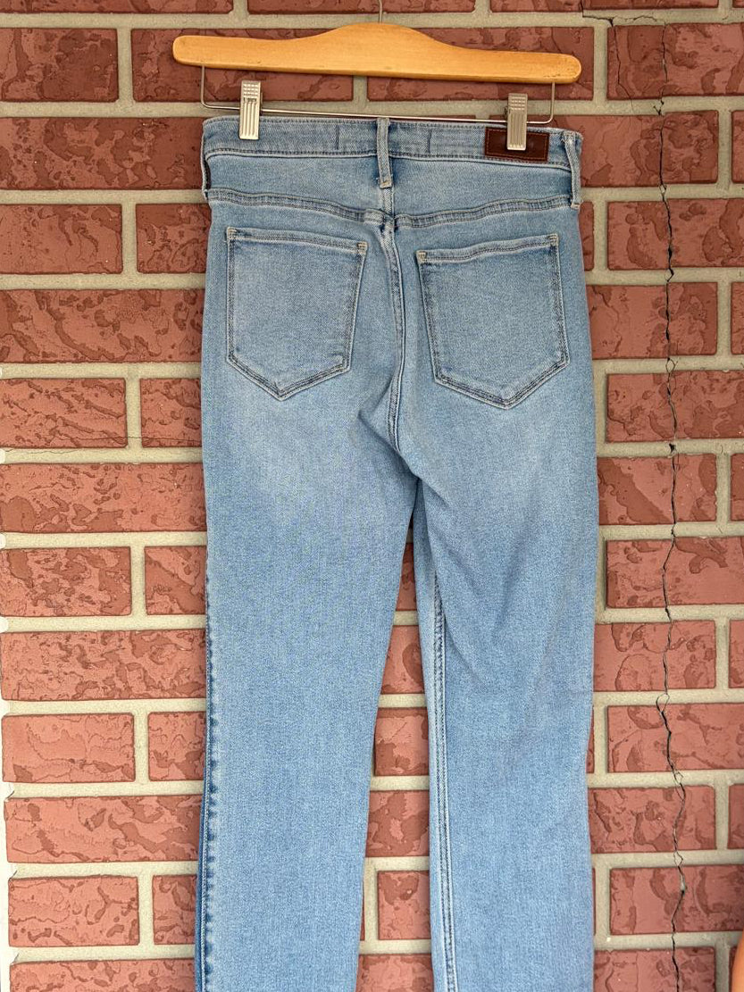 Hollister stripe light blue denim jeans