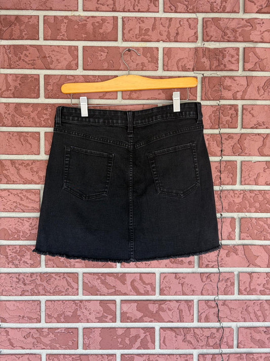 NOBO black denim skirt