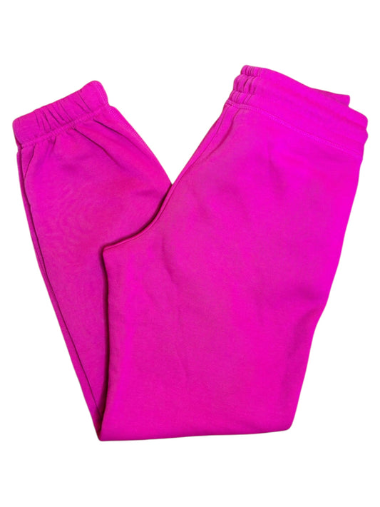 Hot pink sweat pants