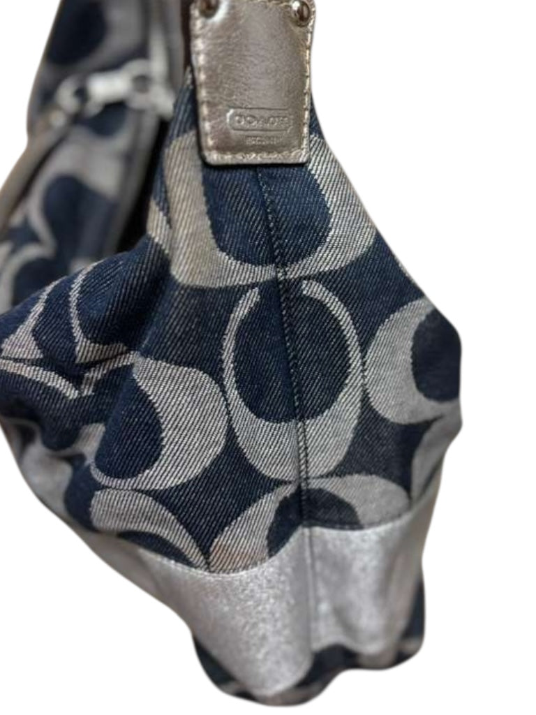 Coach denim  bag  signature vintage