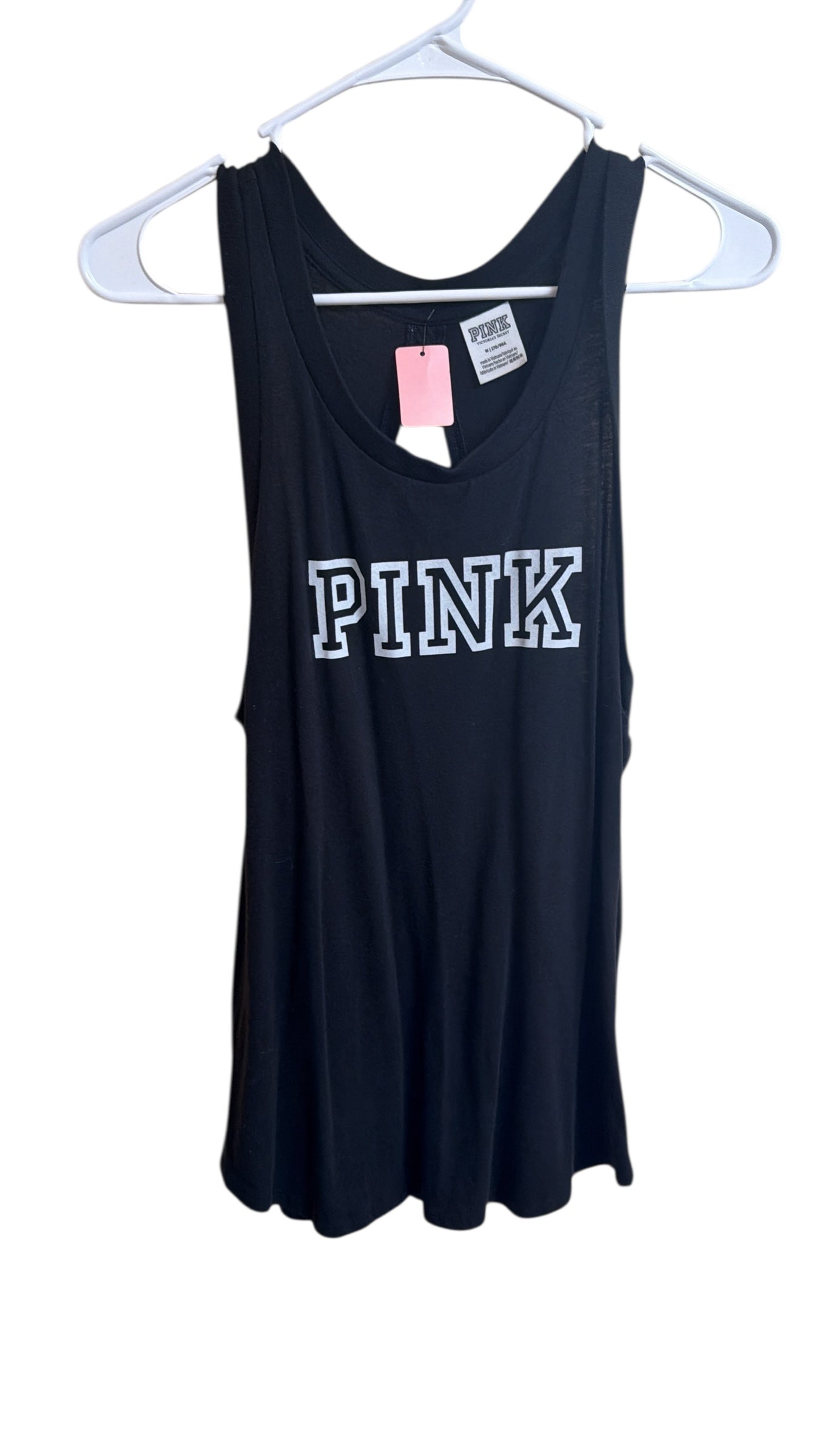PINK black athletic top