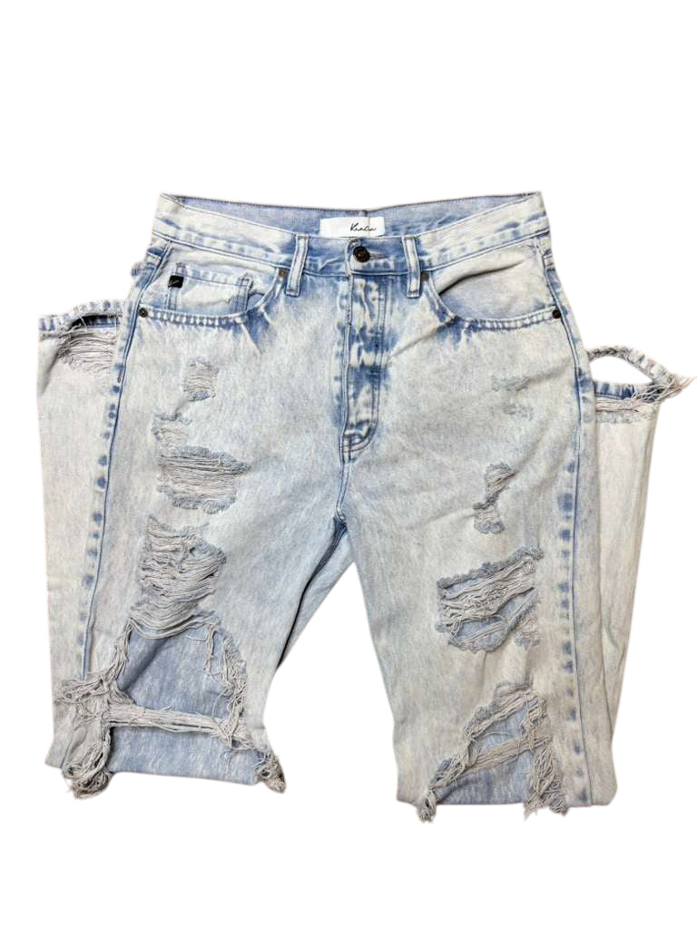 Kancan ripped jeans light denim