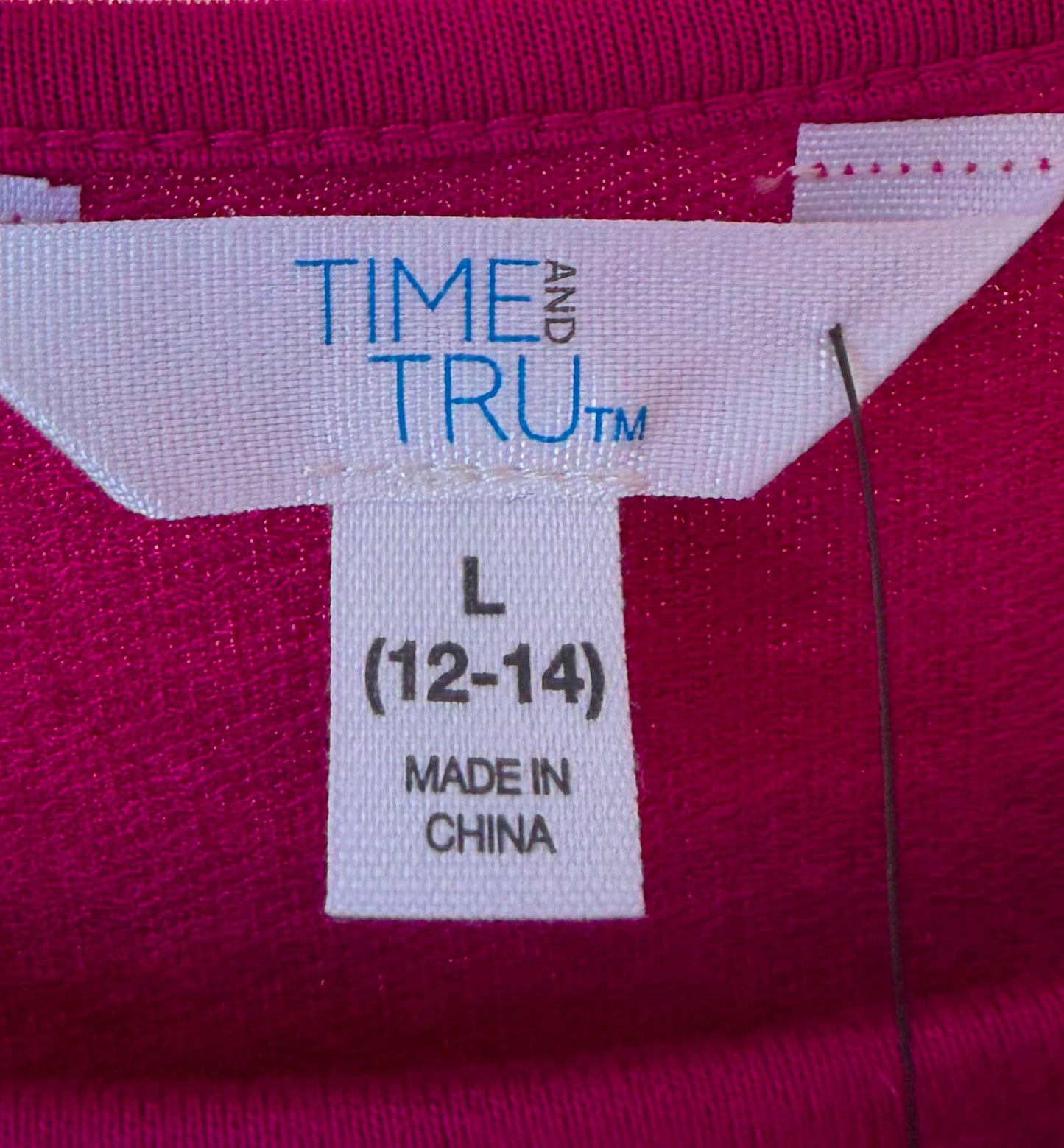 Time & Tru Dark Pink Dress