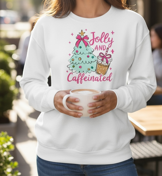 Jolly and Caffeinated sweatshirt
