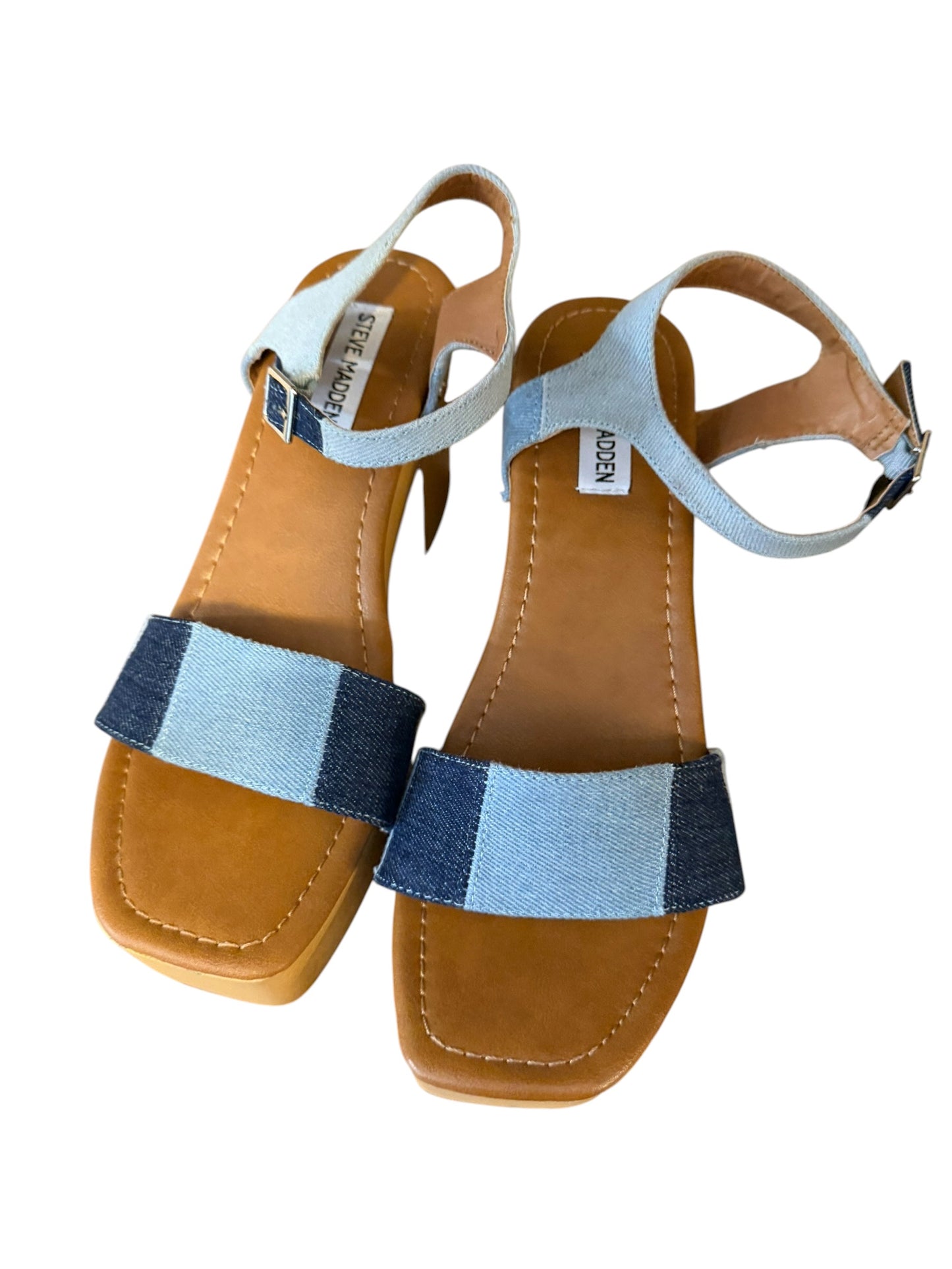 Steve Madden blue heels