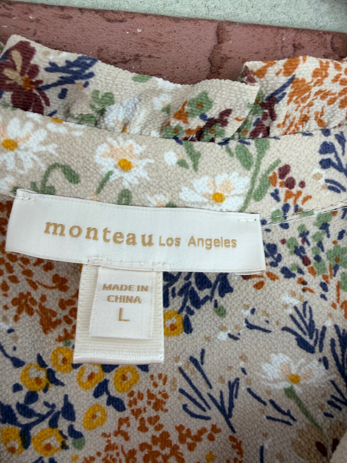 9928 Monteau Floral Dress