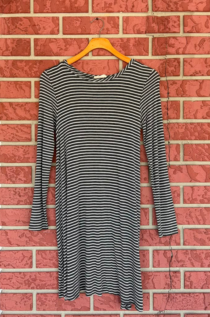 PIMC Stripe Long Sleeve Dress
