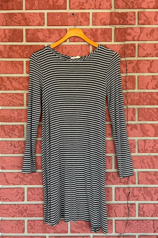 PIMC Stripe Long Sleeve Dress