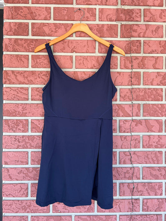 Navy blue set dress