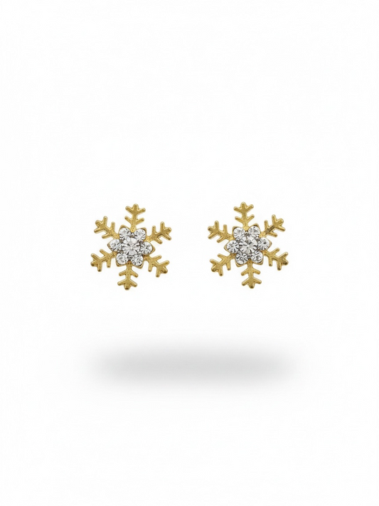 Snowflake earrings ￼