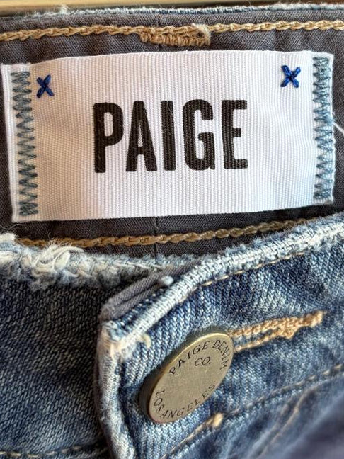 PAIGE Dark Washed Jeans