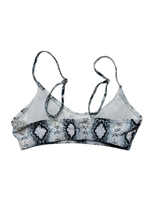 Shein snake skin bikini top