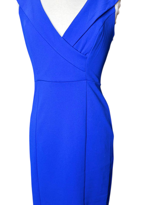 Pageant interview dress royal blue