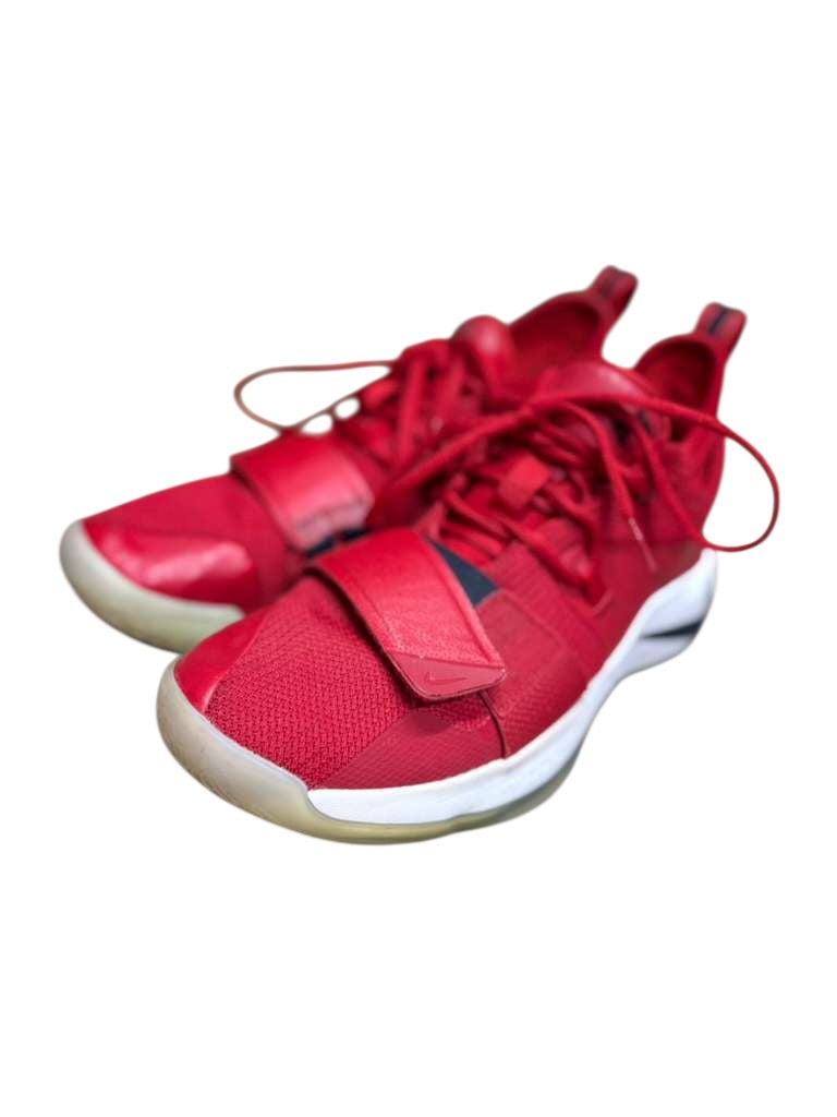 Red Nike sneakers