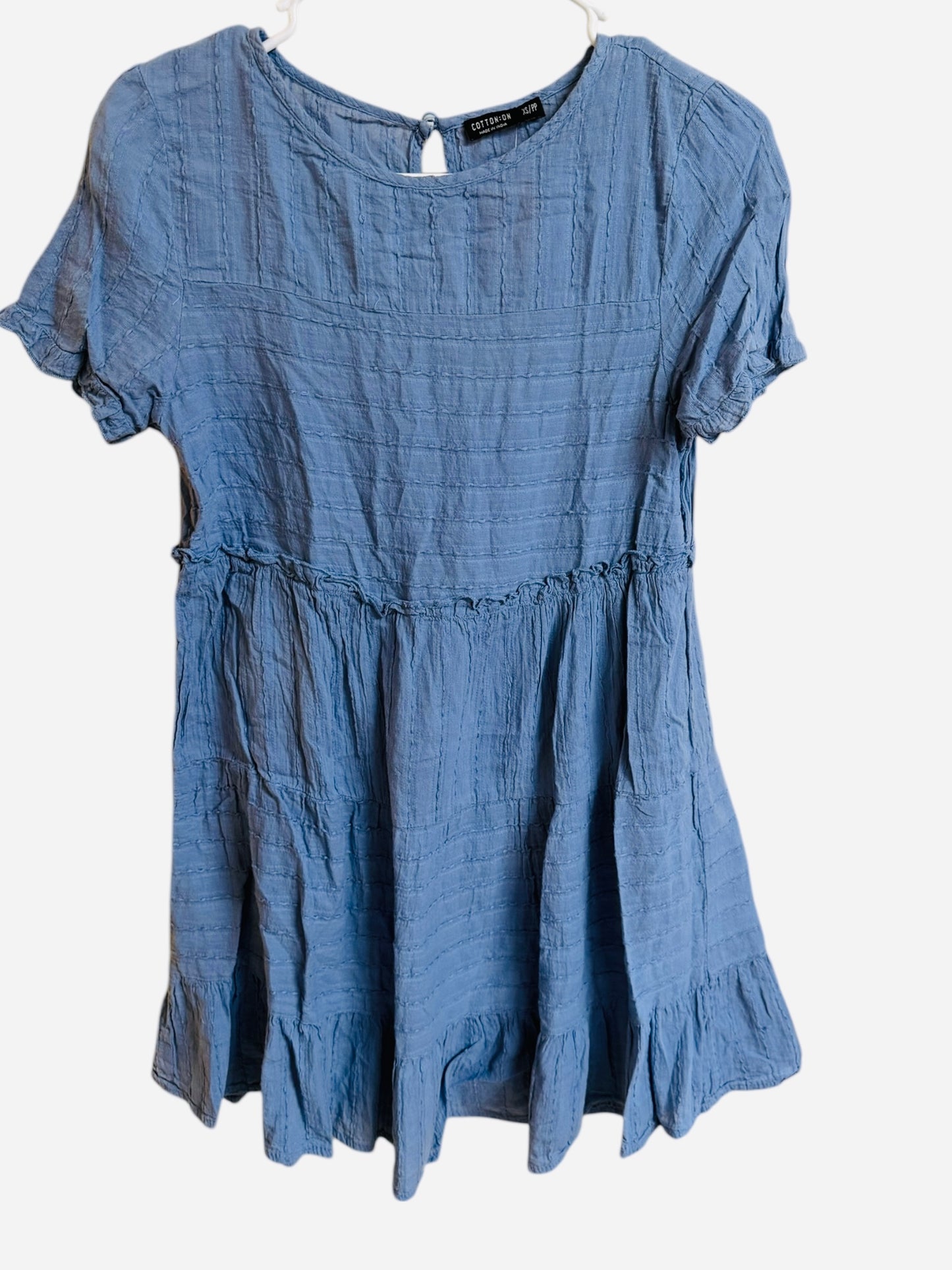 101 Cotton ON dress blue