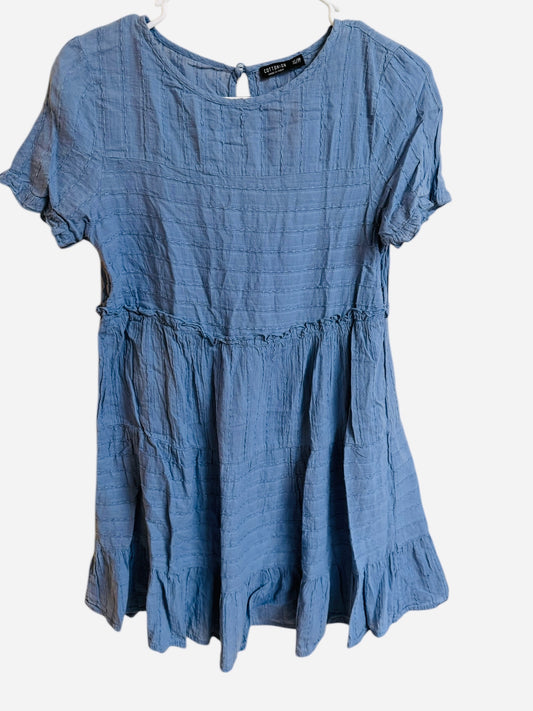 101 Cotton ON dress blue