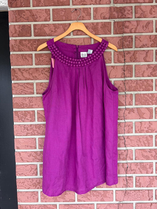 Alexandra Bartlett purple sleepless top ￼