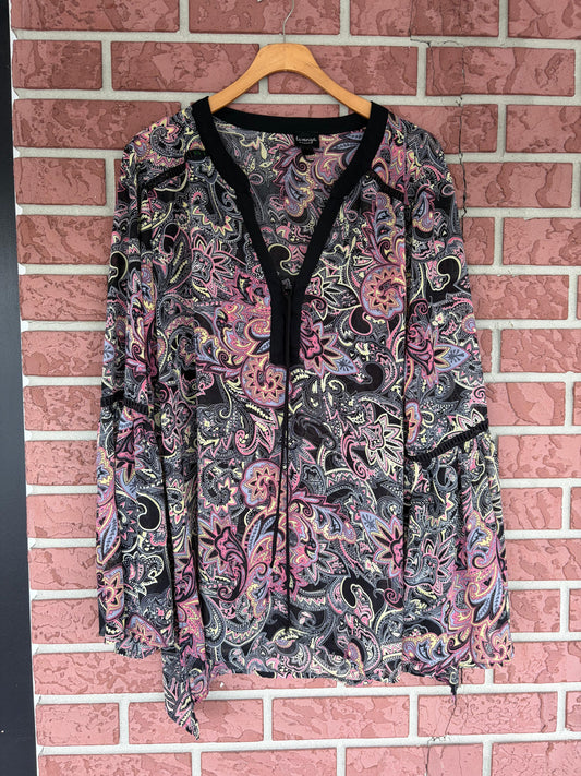Lavanya bell sleeve top